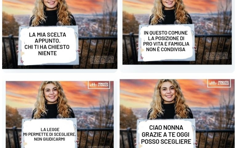 Manifesti anti aborto anche a Nuoro, Strajk Kobiet Sardynia invita alla rielaborazione