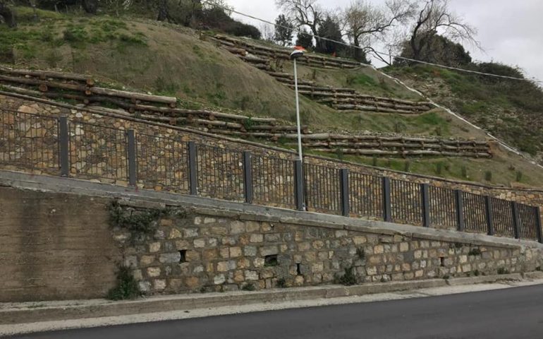 Ulassai, completamento dei lavori di messa in sicurezza di via Ogliastra