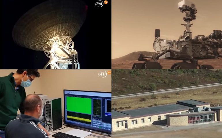 (VIDEO) L’arrivo di Perseverance su Marte catturato dal Sardinia Deep Space Antenna di San Basilio