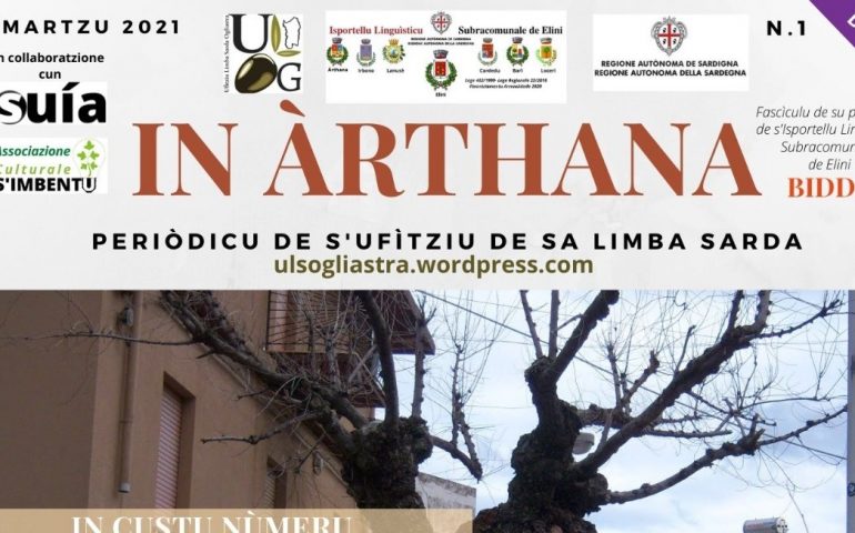 Arzana, l’Ufficio di Lingua Sarda presenta “In Àrthana”: periodico in “Limba” del paese ogliastrino
