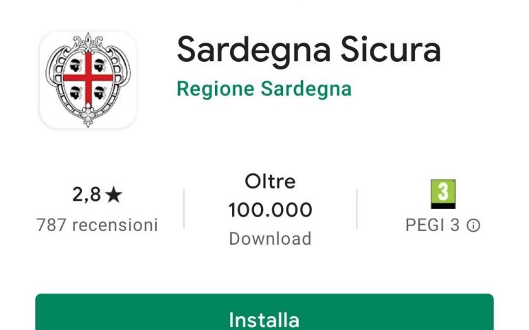 Emergenza Covid-19, “Sardegna Sicura” ora anche su APP per telefonini e tablet