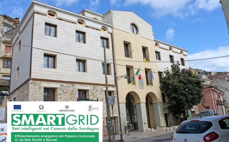 Baunei, al termine i lavori di efficientamento energetico del palazzo comunale