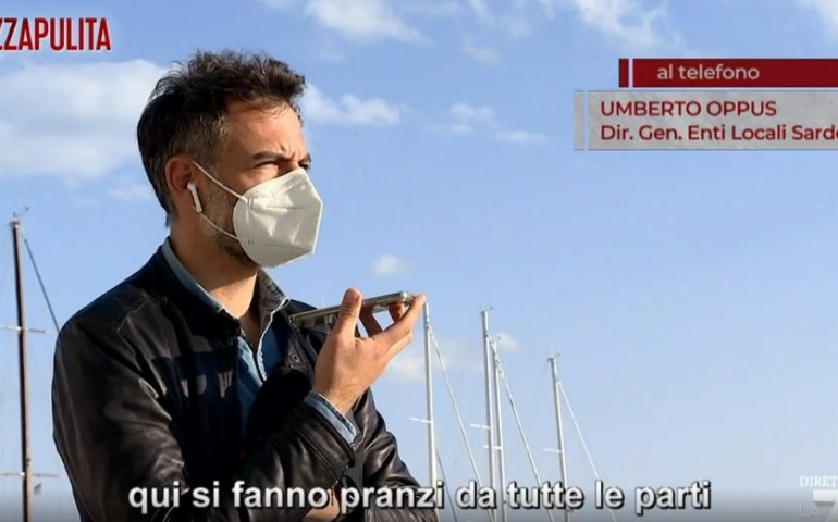 (VIDEO) La Sardegna in zona rossa e il “banchetto” di Sardara a Piazza Pulita su La7