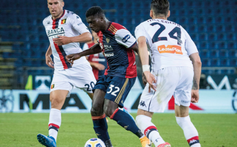 Il Cagliari già salvo chiude con una sconfitta: alla Sardegna Arena vince il Genoa 1-0