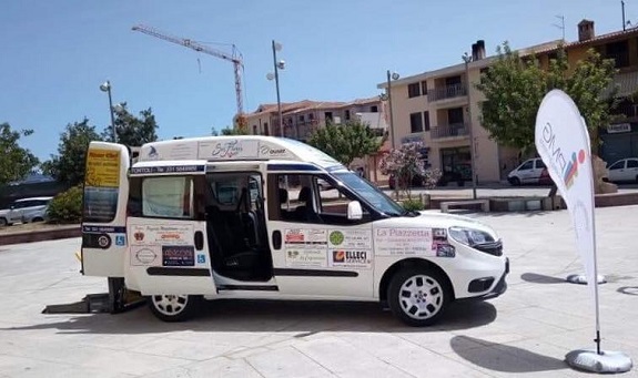 Auser Ogliastra: a Tortolì un nuovo mezzo per il trasporto di disabili, malati e anziani