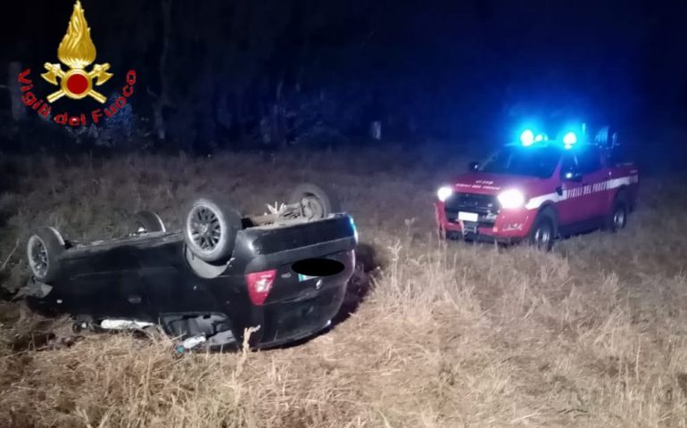 Ilbono, incidente nella notte. 29enne portato in ospedale in codice rosso