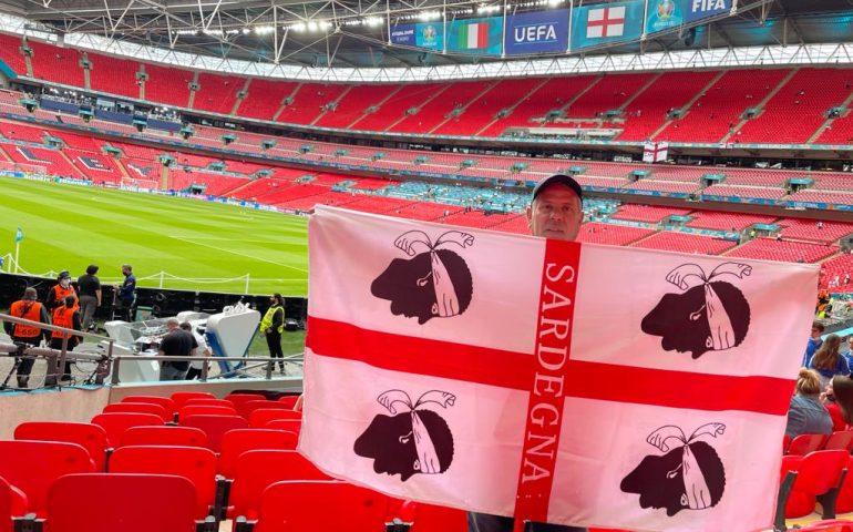 (FOTO) Quattro Mori pronti a sventolare a Wembley prima di Inghilterra-Italia