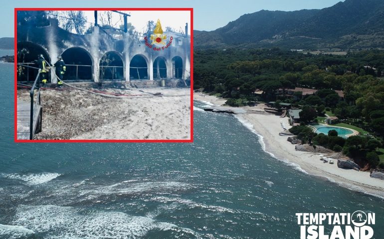 (FOTO) Pula, incendio doloso nell’hotel di Temptation Island: evacuate 60 persone, danni ingenti