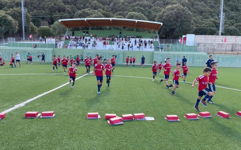 Jerzu, concluso in bellezza il Summer Camp del Cagliari Calcio in Ogliastra