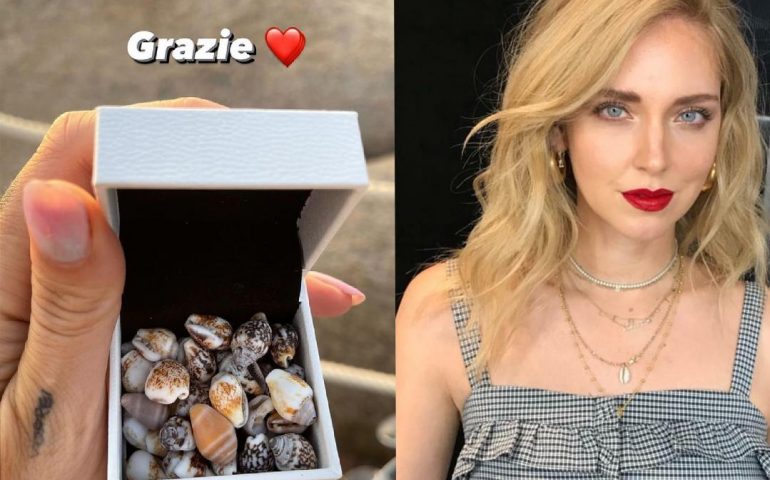 Bufera social su Chiara Ferragni a causa di cofanetto con conchiglie: “Messaggio sbagliato”