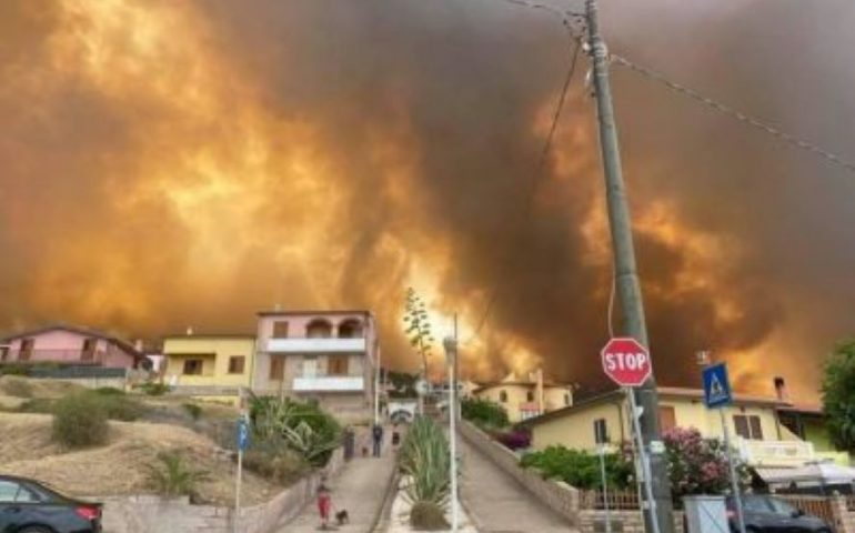 Sardegna, oggi il presidente Solinas nelle zone devastate da incendi: provvedimenti per ristori rapidi