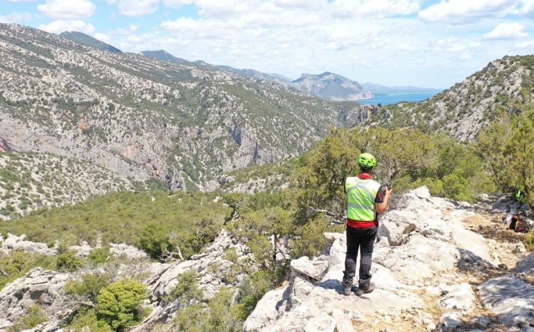 Ogliastra, ricerche a tappeto nel Supramonte di Baunei: 46enne disperso da 3 giorni