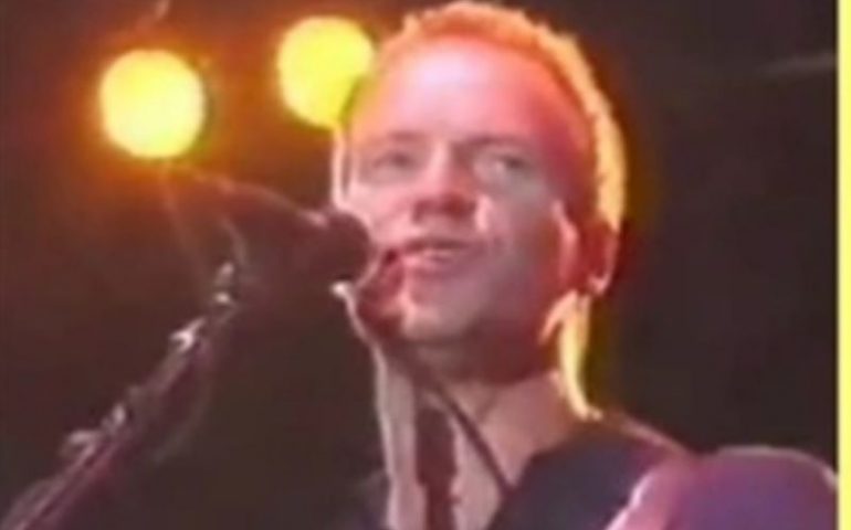 Accadde Oggi. 23 settembre 1994: Sting in concerto a Sassari e l’Acquedotto preso d’assalto dai fan
