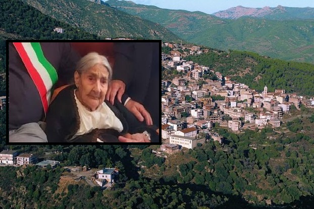 Ogliastra terra di longevità. Talana in festa per i 101 anni di Tzia Francesca Muggianu