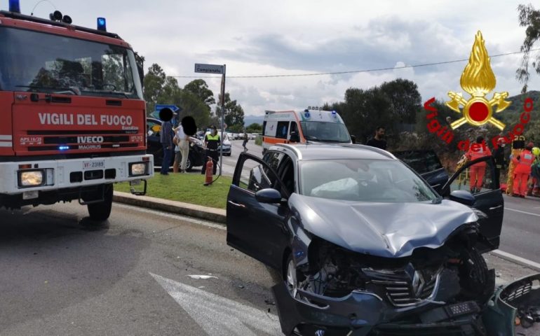 Sardegna, terribile scontro frontale tra due auto: una persona ferita in ospedale con l’elisoccorso