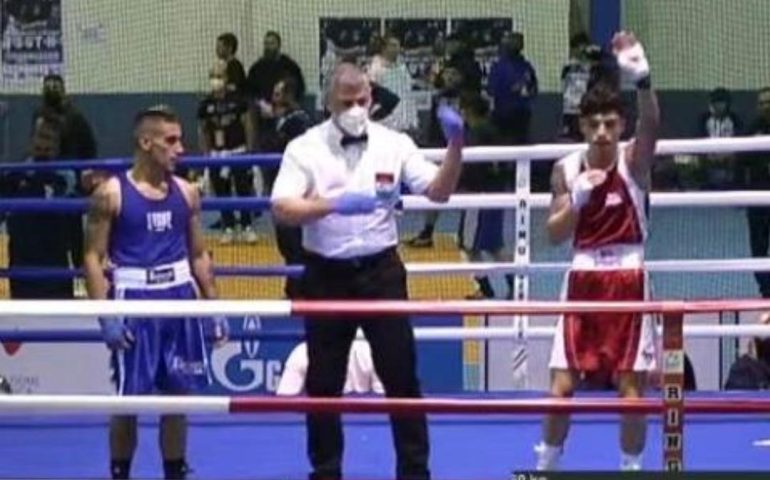 Pugilato, l’ogliastrino Arzu vince il primo match ai Campionati Youth e si qualifica ai quarti