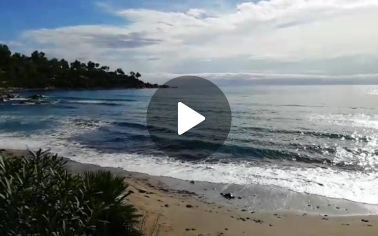 (VIDEO) Ogliastra, la bellezza del mare a metà novembre