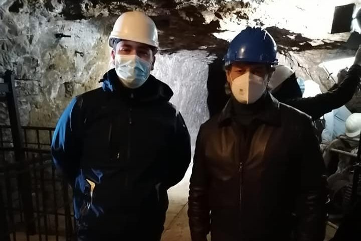 Prosegue il tour in Sardegna di Alberto Angela: la visita in una delle miniere più belle dell’Isola
