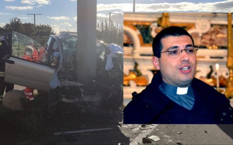Sardegna, tragico incidente stradale: muore un giovane sacerdote