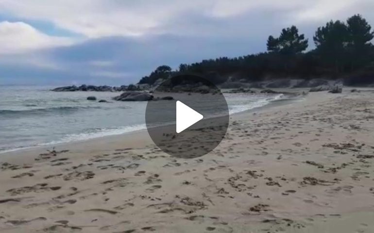 (VIDEO) Ogliastra, la bellezza del mare a dicembre al Lido di Orrì