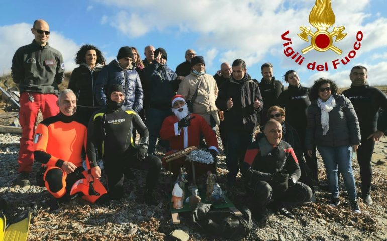 (VIDEO) Sardegna, il bellissimo presepe subacqueo posizionato in fondo al mare