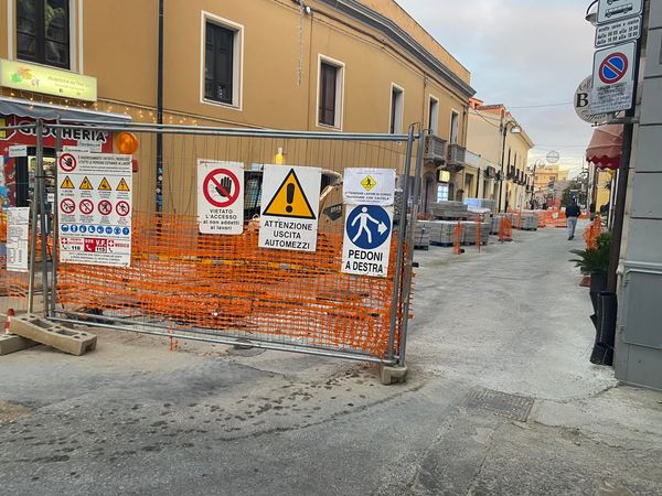 Tortolì, riprendono i lavori di restyling di Corso Umberto