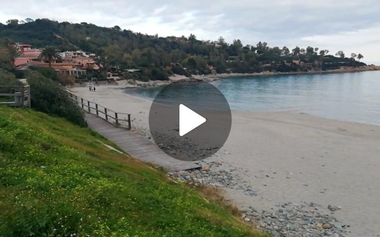 (VIDEO) Ogliastra, uno scorcio della spiaggia di Porto Frailis – Arbatax –