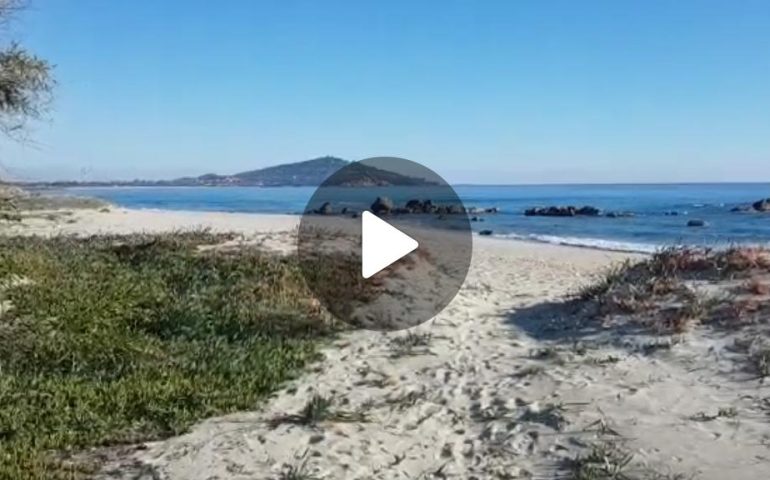 (VIDEO) Ogliastra, una passeggiata di fine gennaio nell’incantevole Lido di Orrì