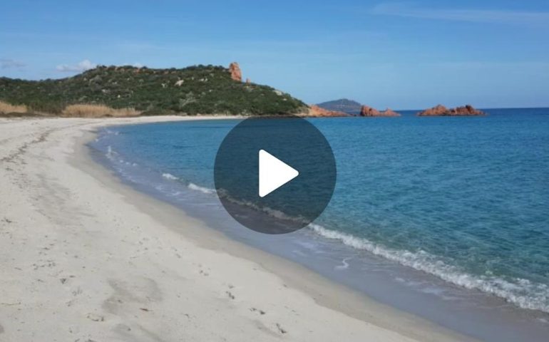 (VIDEO) Ogliastra, l’affascinante spiaggia di Cea: la struggente bellezza anche d’inverno