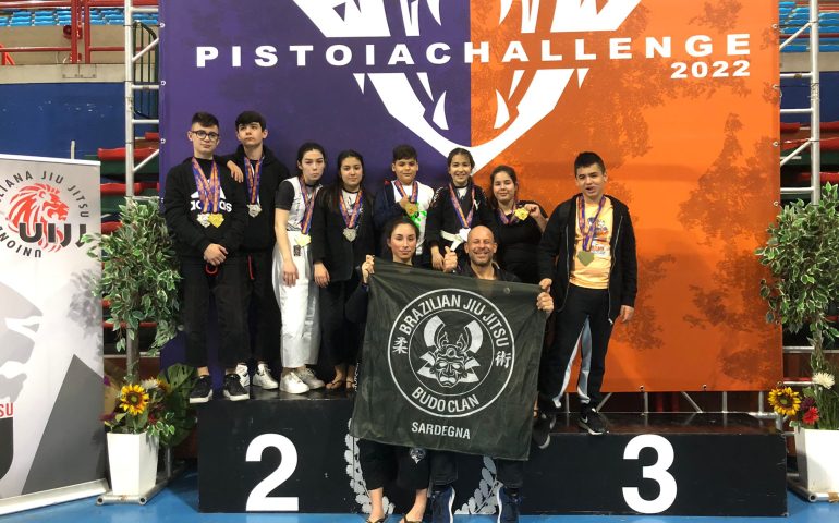 Brazilian Jiu Jitsu, al torneo di Pistoia pioggia di medaglie per i giovani atleti ogliastrini