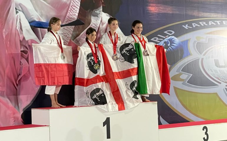 Karate, i giovani atleti della SKC Funakoshi Tortolì trionfano a Malta
