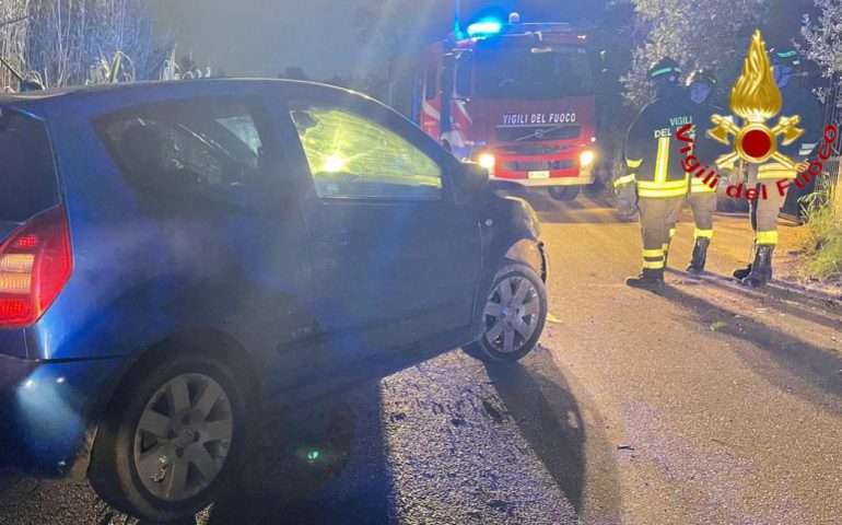 Tortolì, incidente stradale a Basaura: un ferito