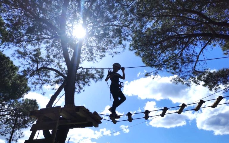 Portuland: in Arbatax an Adventure Park where you “fly” among the trees