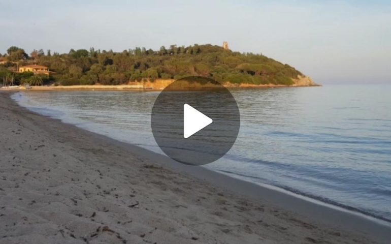 (VIDEO) Ogliastra, la splendida spiaggia di San Gemiliano a Tortolì