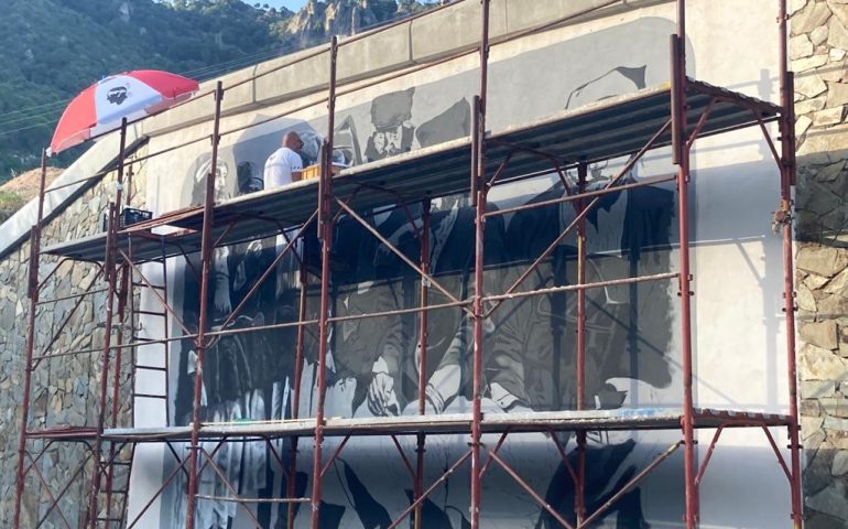 Memoria e identità, a Urzulei presto un enorme murale dell’artista Bruno Pisu