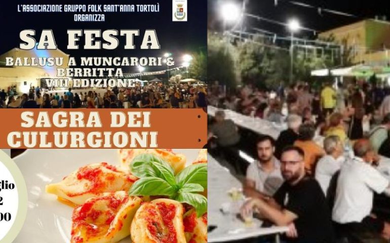 Tortolì, grande ritorno: la festa in onore di Sant’Anna con la “Sagra dei Culurgioni”