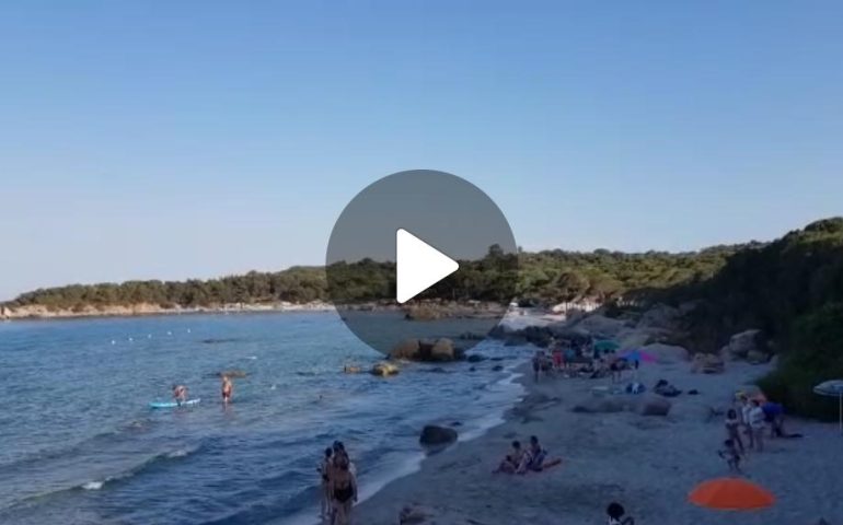 (VIDEO) Ogliastra, ultima domenica di luglio: la bellezza del mare al Golfetto – Muscì –