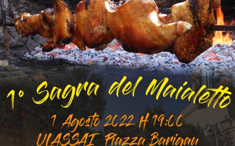 A Ulassai la prima “Sagra del maialetto”: il 1 agosto cibo, sport, musica e artigianato