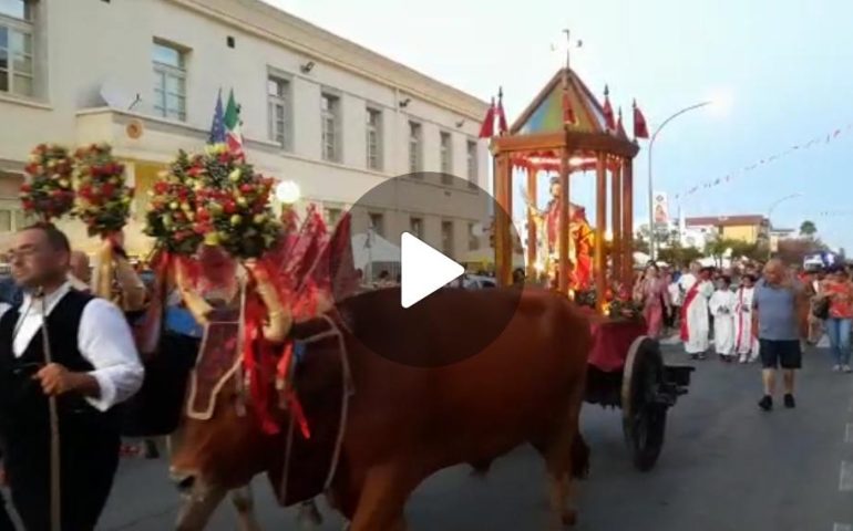 (VIDEO) Tortolì, la tradizionale e sentita processione di San Lussorio