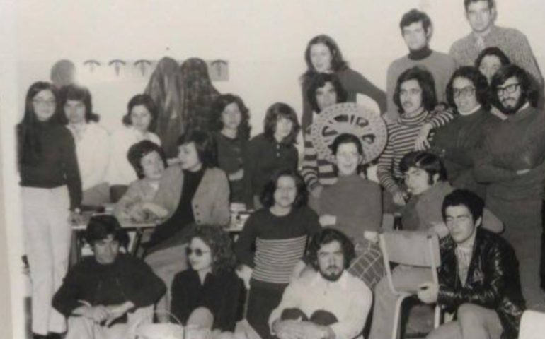 Come eravamo. 1972: foto di gruppo della III A del Liceo Classico di Lanusei