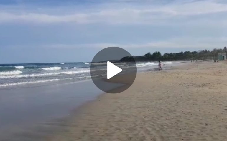 (VIDEO) Ogliastra, la bellezza del mare a fine settembre nella spiaggia di Orrì