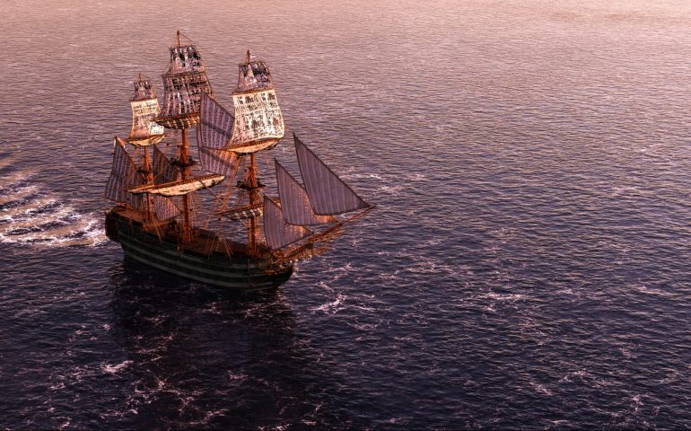 La leggenda che narra di una nave diventata roccia nella marina di Tortolì