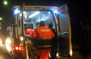 Un'ambulanza
