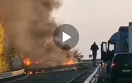 (VIDEO) Assalto al portavalori sulla Statale 131: conflitto a fuoco con tre feriti