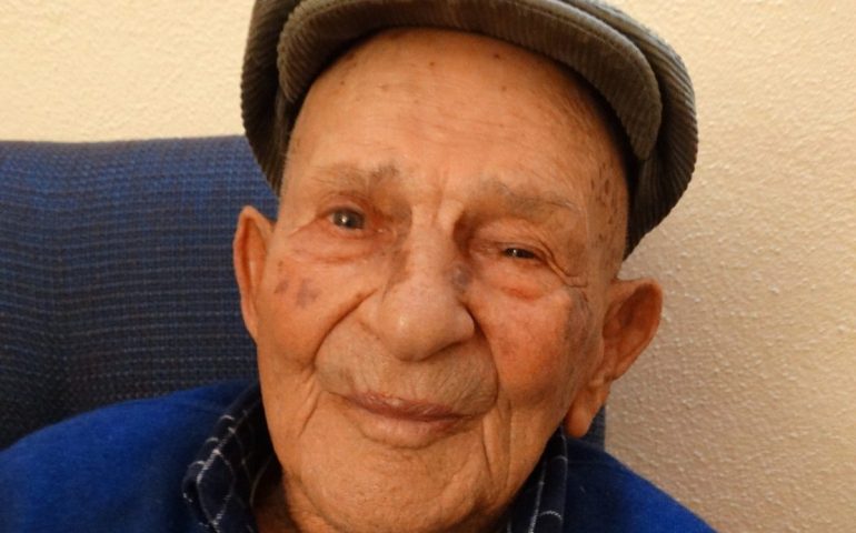 Sardegna terra di longevità, tziu Pietro Culurgioni festeggia 106 anni