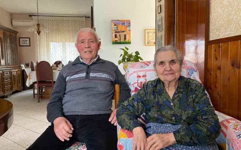 Un amore che dura da 64 anni. I villanovesi Michela e Angelo svelano il segreto: «Pazienza e comprensione»