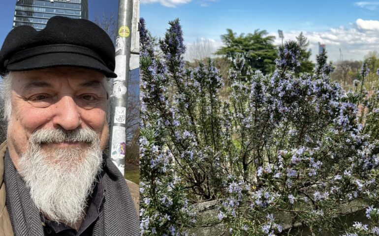 Il cantautore Eugenio Finardi dedica un pensiero alla Sardegna: “Il rosmarino in fiore che colsi in Barbagia 20 anni fa”