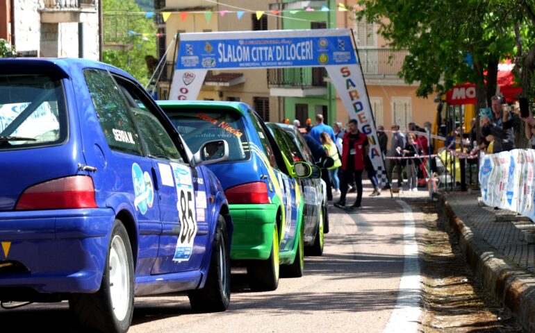 Slalom di Loceri, al via la 6^ edizione della sfida che ha visto gareggiare alcuni dei migliori piloti isolani