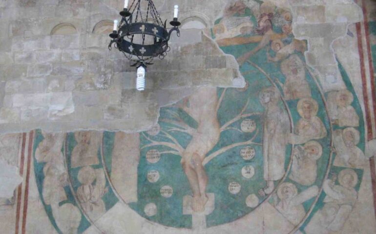 Lo sapevate? In una chiesa sarda c’è un bellissimo affresco dell’albero della vita