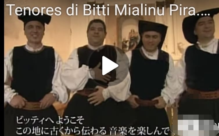 (VIDEO) Lo sapevate? I giapponesi sono innamorati del canto a tenore. Nel 2012 la tv nipponica girò un documentario